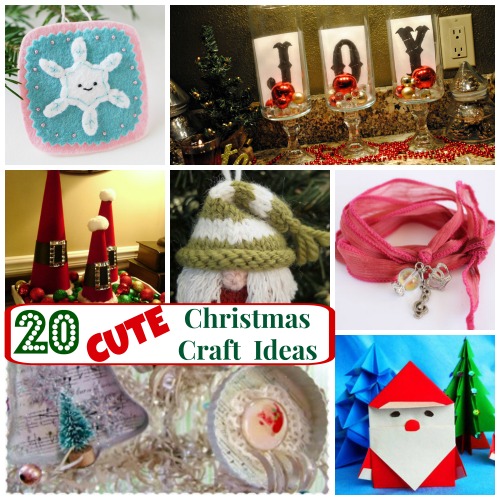 20 Cute Christmas Craft Ideas | AllFreeHolidayCrafts.com